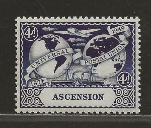 ASCENSION SC# 58   FVF/MNH