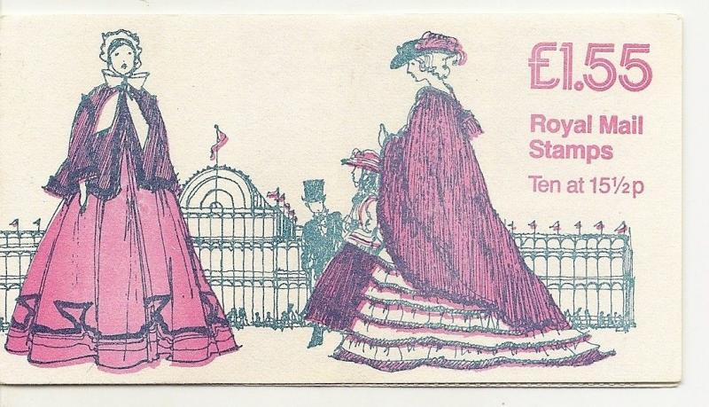 GB 1982 £1.55 Booklet FR2 Cyl B7