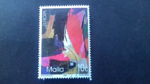 Malta 1993 EUROPA Stamps - Contemporary Art Used