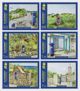 Alderney - Postfris/MNH - Complete set Mailboxes 2024