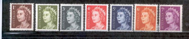 Australia - 1966 - Queen Elizabeth Definitives, MNH.