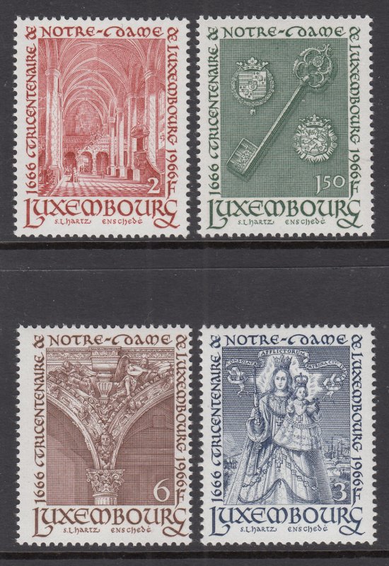 Luxembourg 436-439 MNH VF