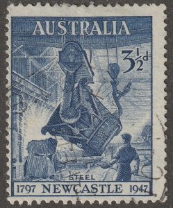 Australia, Scott#208, used, hinged, foundry