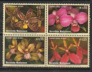 2005 UN-Vienna - Sc 363a - MNH VF - block of 4 - Endangered species