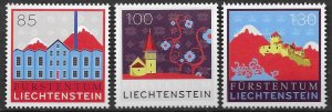 Liechtenstein 1408-10   2008  set 3   VF  NH