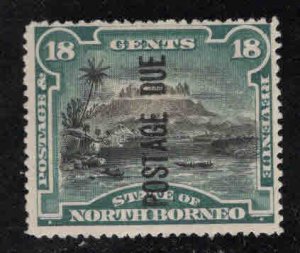 North Borneo Scott J7 MH* postage due ,CV $70