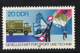 Germany DDR 1982 MNH sports and science association
