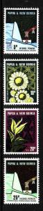 Papua New Guinea-Sc#241-4-unused hinged set-Hydroelectric Works-1967-