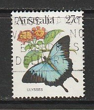 1983 Australia - Sc 875 - used VF - single - Ulysses butterfly