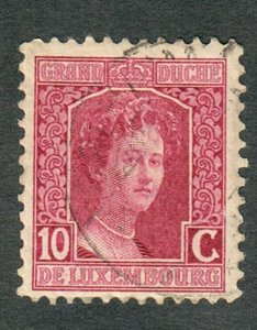 Luxembourg #97 used single