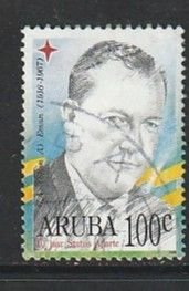 1996 Aruba - Sc 130 - used VF - 1 single - Jan Hendrik Albert Eman