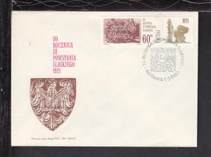 Poland 1971 U/A FDC BIN