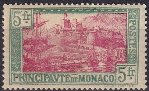 Monaco #91   F-VF Unused CV $8.50 (Z8197)