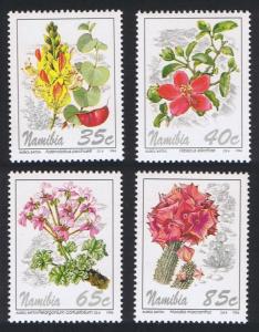 Namibia Flowers 4v SG#644/47 SC#762-25