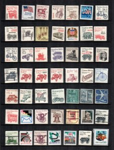 United states 49   coils  MNH transportation