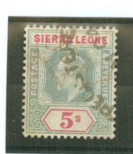 Sierra Leone #75 Used Single