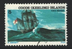 Cocos Islands Sc#22 Used