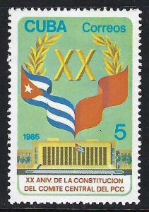 Cuba 2772 MNH FLAGS W439