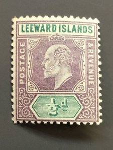 Leeward Is. 20 F-VF MLH. Scott $ 6.00