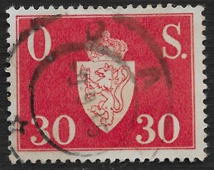 Norway #O61 30p Norway Coat of Arms