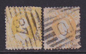 Queensland (Australia), SG 102-103, used, 1st & 2nd Transfers