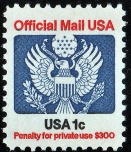 SC#O127 1¢ Official Mail (1983) MNH 