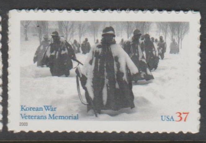 U.S. Scott #3803 Korean War Veterans Memorial Stamp - Mint NH Single