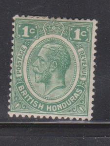 BRITISH HONDURAS Scott # 92 MH - KGV Definitive