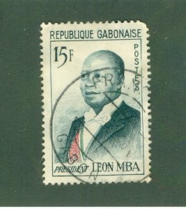 GABON 160 USED BIN $0.50