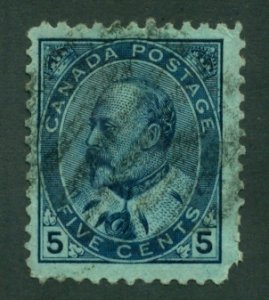 Canada 1903 #91 U SCV (2022) = $5.75