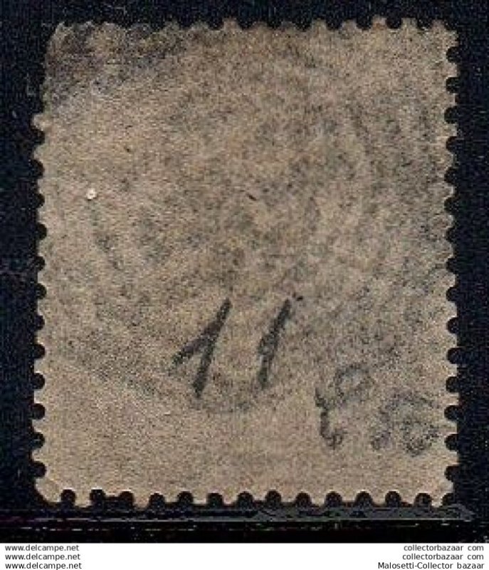 INDIA USED IN BURMA QV used with a B/127 in octagon MOULMEIN Mawlamyine