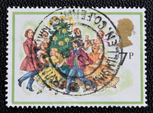 Great Britain #847 Used SON CDS Perfectly Around Caroler Dec 12, 1978