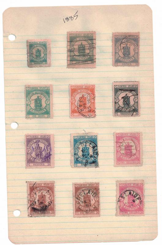 2-Binder hoard of Foreign Railroad Stamps - 350 3 ring pages 1-15 per page