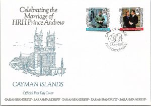 Cayman Islands, Worldwide First Day Cover, Royalty