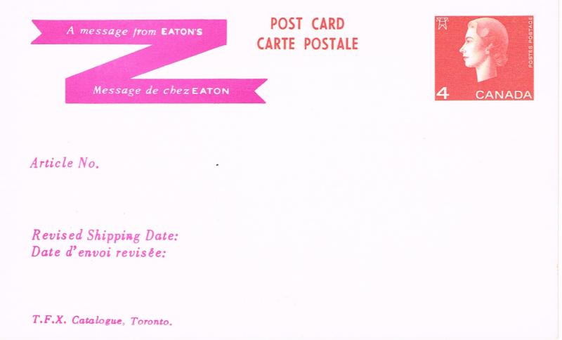 Canada Unitrade Postal Card UX98a