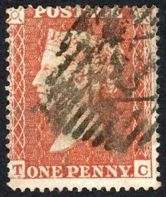 Penny Star (TC) C4 Plate 12 Fine used Cat 90 pounds