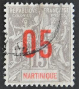 DYNAMITE Stamps: Martinique Scott #101  USED