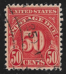 US #J86 50c Postage Due