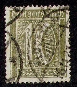 Germany Stamp 10pf Sc#162 USED #SB49