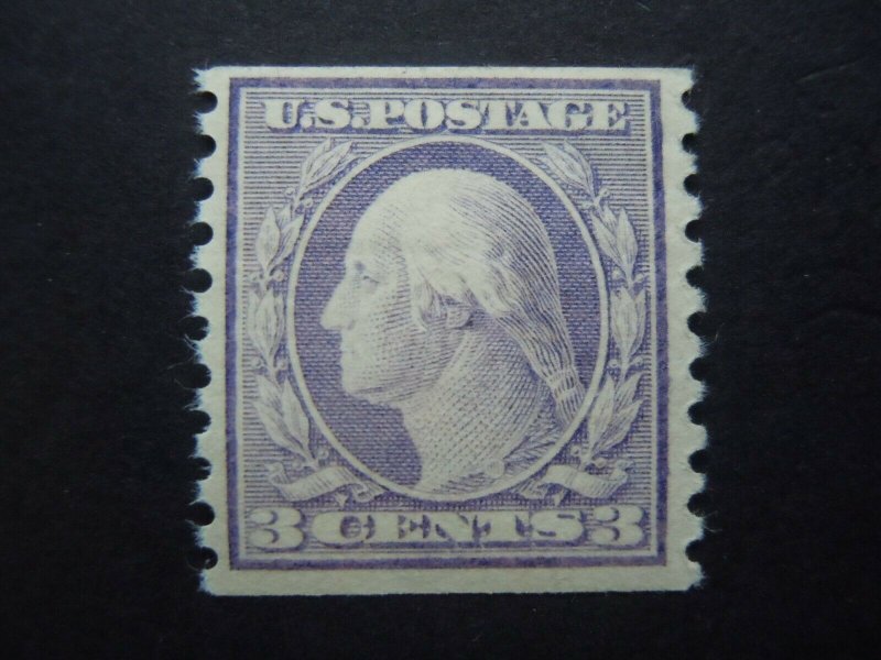 #493 3c Washington Coil Type 1 Perf 10 Vert MNH OG F/VF CV $30 #1