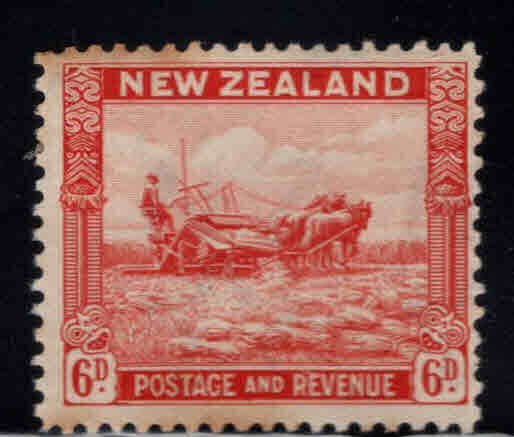 New Zealand Scott 193 MH* 1935 wmk 61 from same block few tone spots in gum