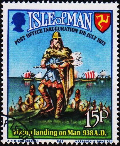 Isle of Man. 1973 15p S.G.34. Fine Used