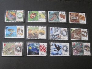 Ascension 2008 Sc 924-35 bird set MNH