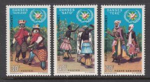 Dahomey 264-266 MNH VF