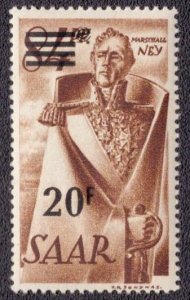 Saar - 186 1947 MNH