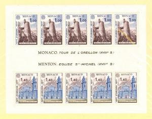 Monaco Scott 1068a Mint NH (Catalog Value $35.00)