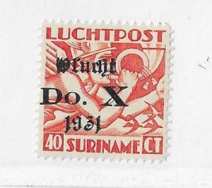 Suriname Sc #C11  40c orange  DO-X NH VF