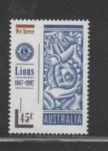 AUSTRALIA #1596 1997 LIONS CLUB MINT VF NH O.G