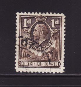 Northern Rhodesia 2 U King George V (A)