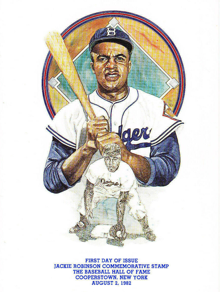 USPS Jackie Robinson 50th Anniversary Commemorative Stamp — Roots